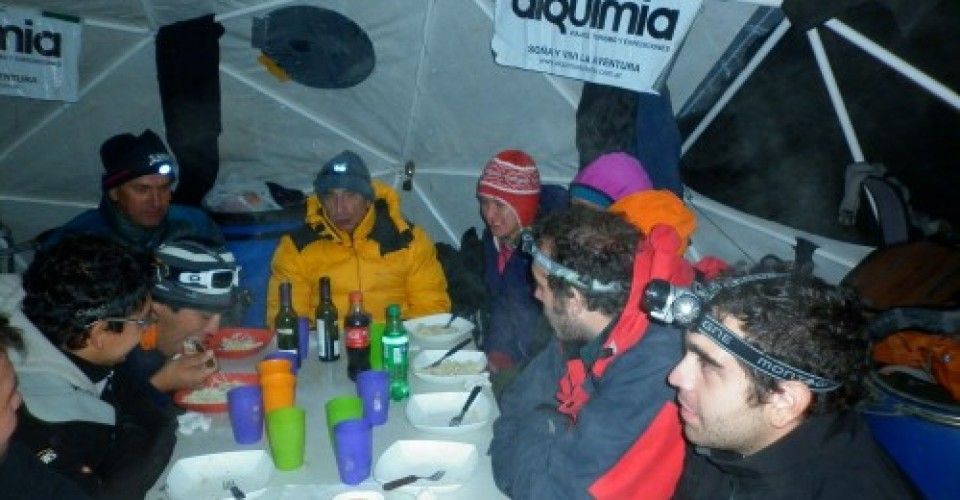 Ascensión al volcán Lanin