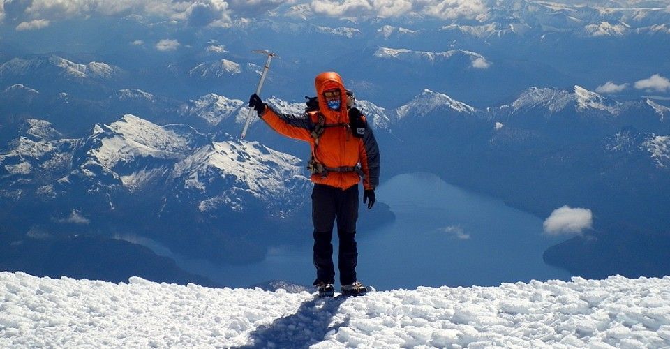 Ascensión al volcán Lanin