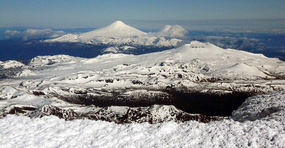 Ascensión al volcán Lanin