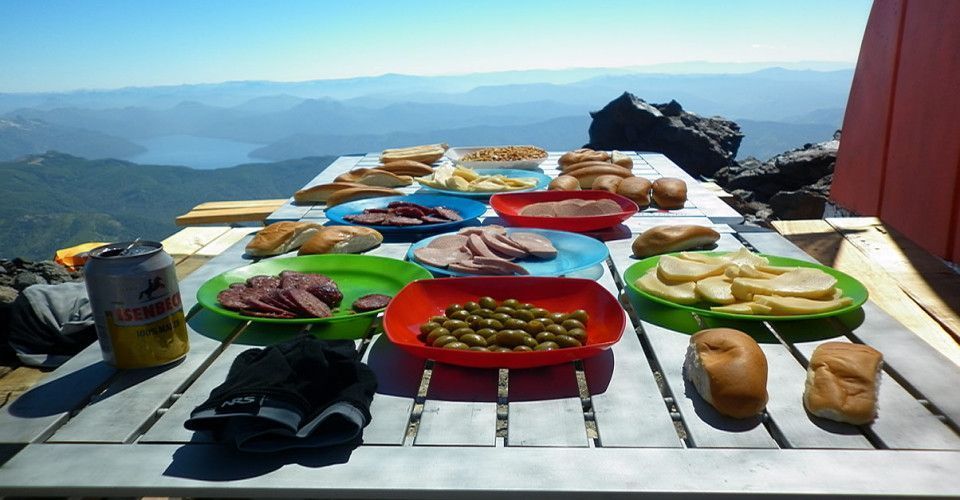 Ascensión al volcán Lanin