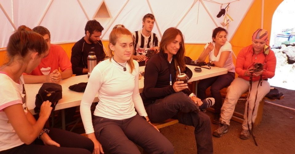 Ascensión al volcán Lanin